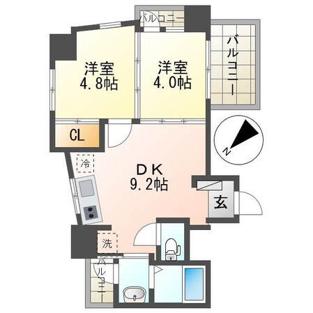 原爆資料館駅 徒歩1分 3階の物件間取画像